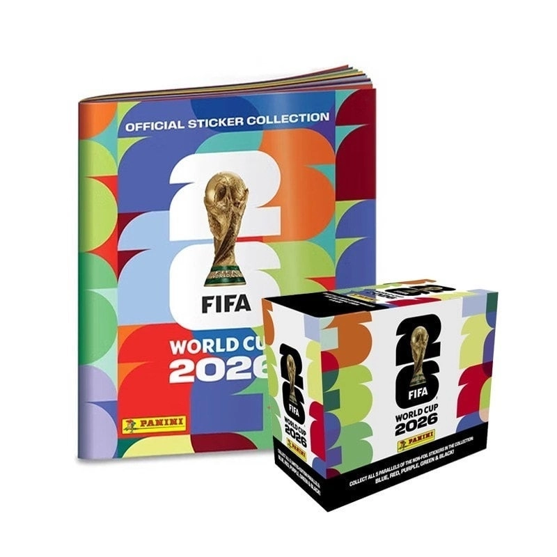 Panini 2026 FIFA World Cup Sticker Pack - 25 Packs + Album