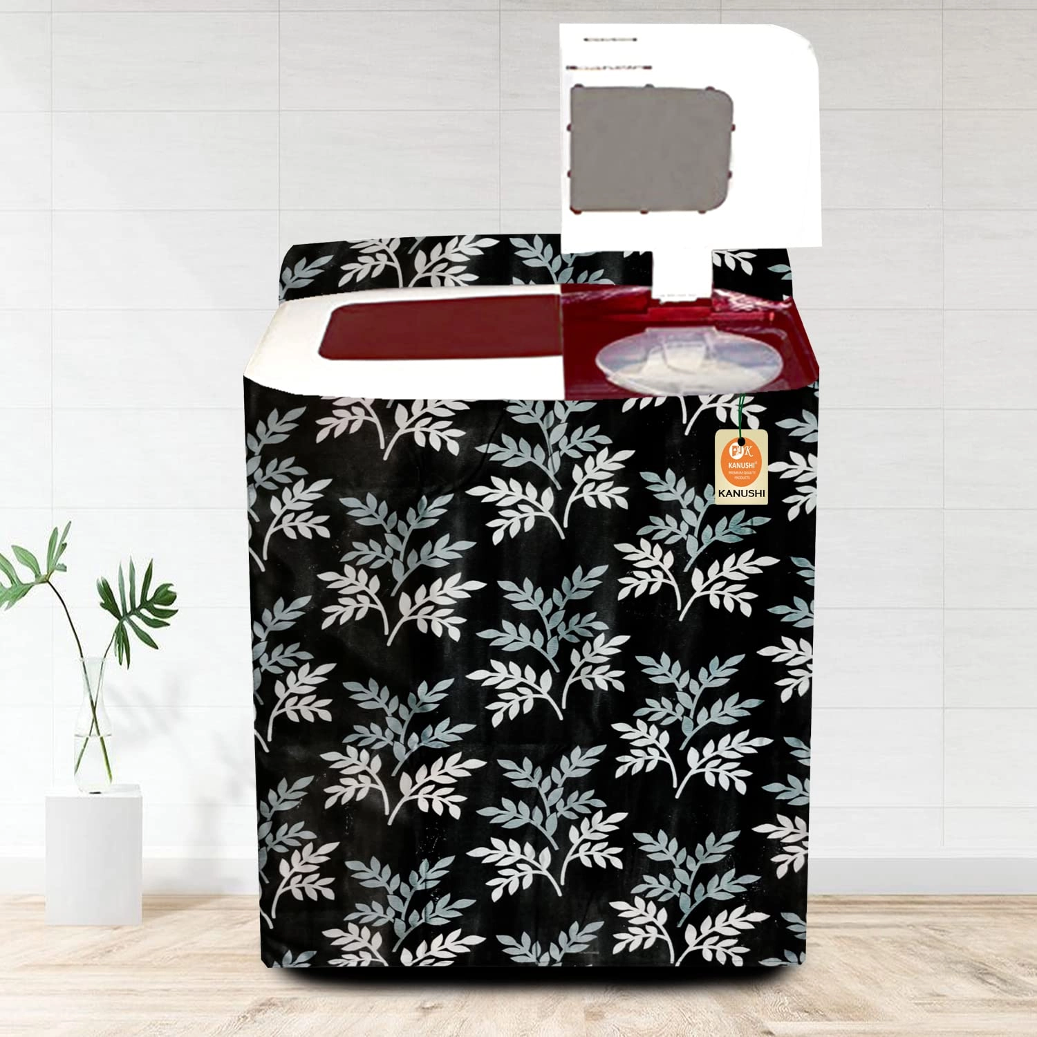 Washing Machine Cover - 6 kg 6.5 kg 7 kg 7.5 kg Brown