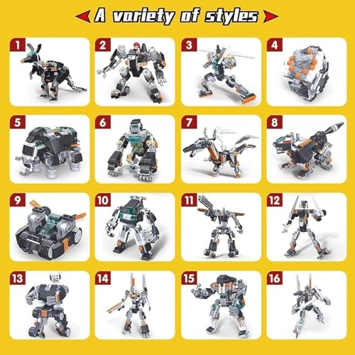 36-in-1 Magic Building Blocks - 256 pcs