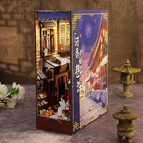 3D Wooden Book Stand Puzzle - 1：24