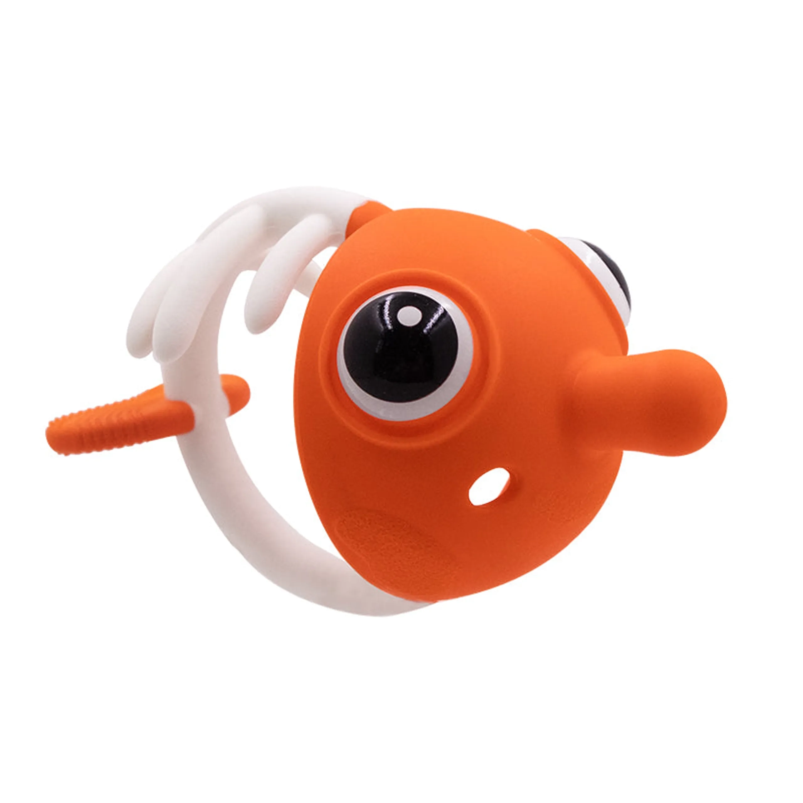 3-in-1 Clownfish Fidget Sensory Teether Toy
