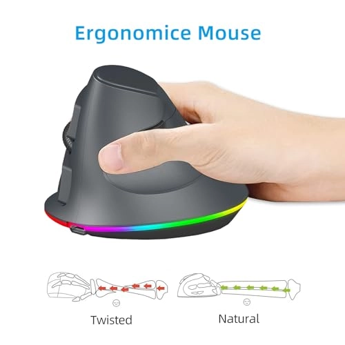 Dual Mode Wireless Mouse - 2.4G/BT5.1