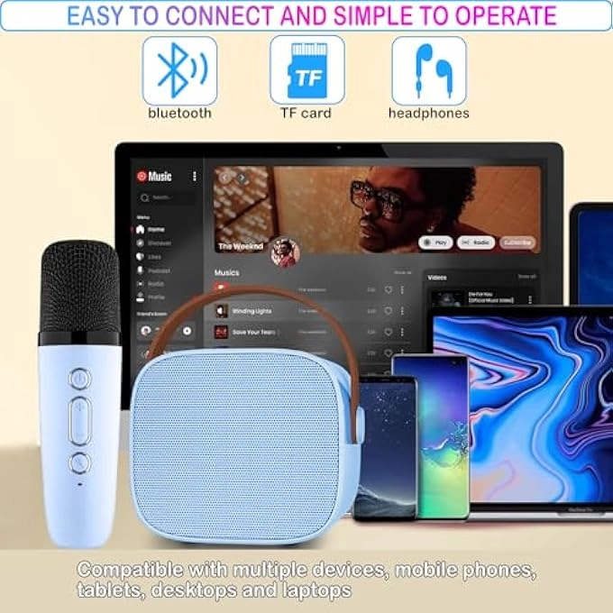 Karaoke Machine Musical Toy - 4 years to 12 years