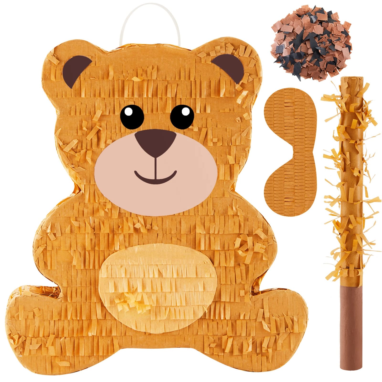 Lewtemi Bear Piñata - 1.0 Count Birthday