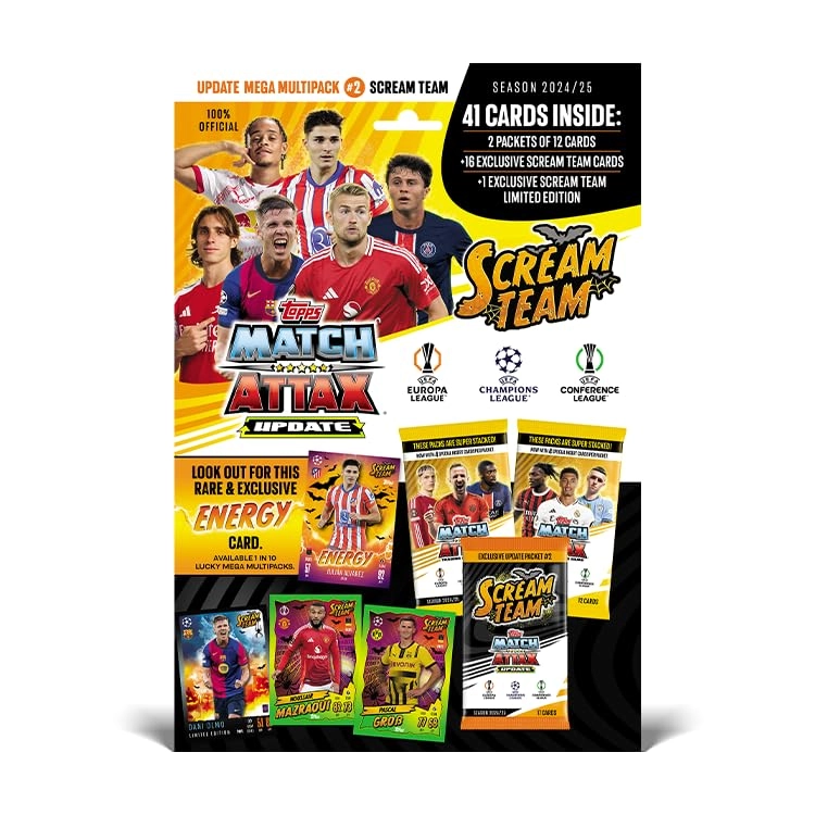 Topps Match Attax 24/25 - Update Mega Multipack #2 - 41pcs