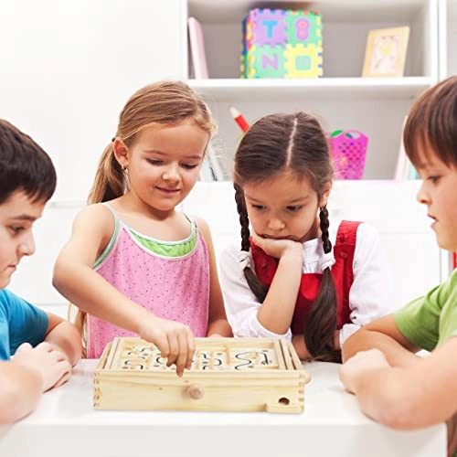 Wooden Labyrinth Game - 3 years and up