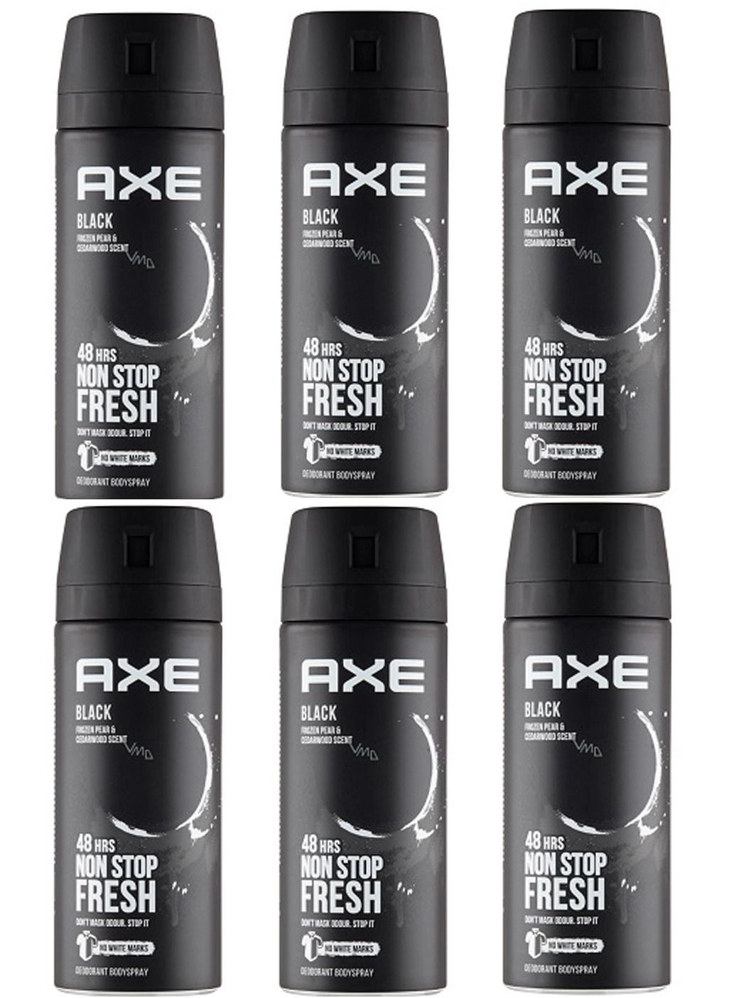 Non Stop Fresh Body Spray - Black