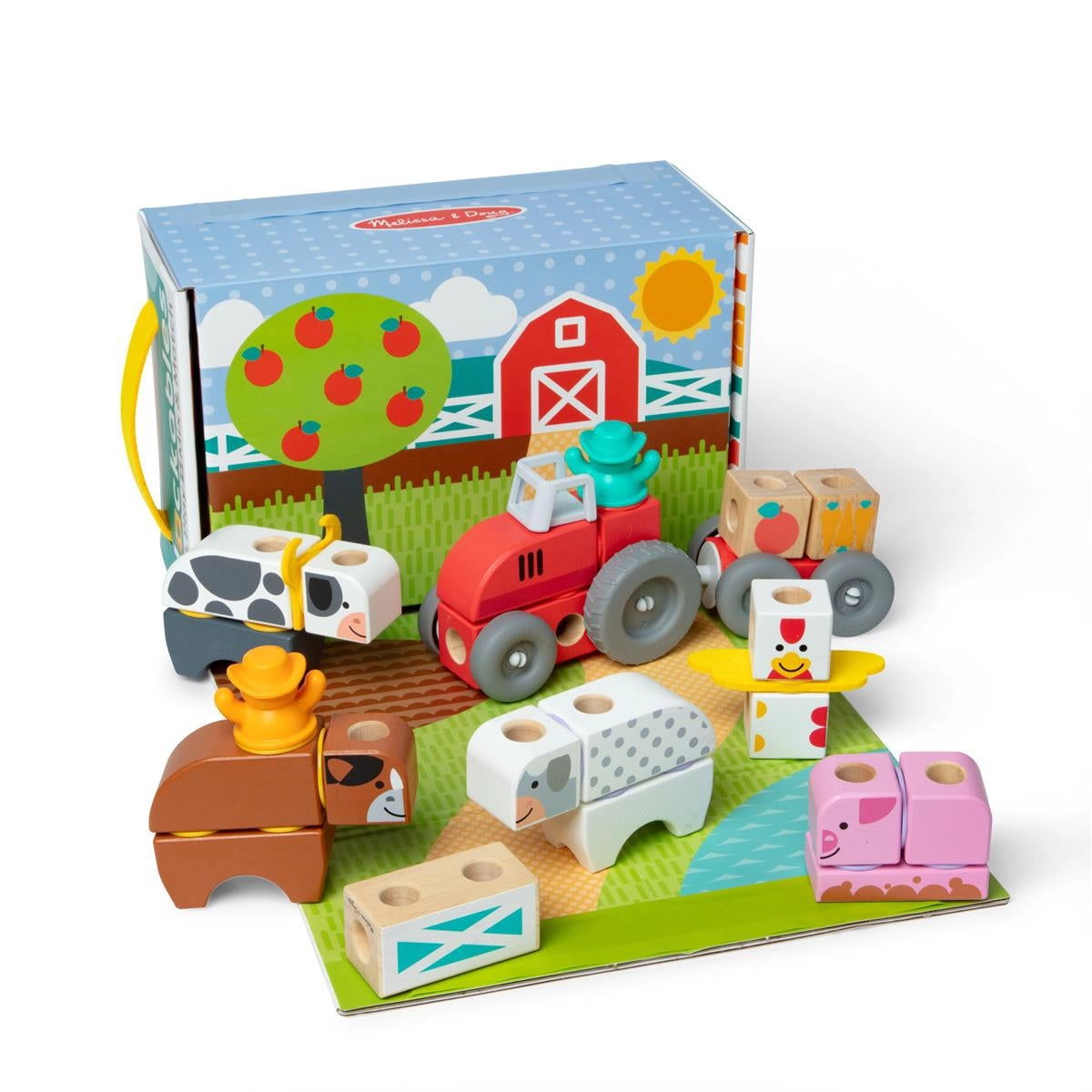 Blockables Farm Playset - 56 pcs