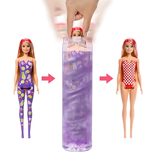 Barbie Sweet Fruit Series - Color Reveal Doll Scented