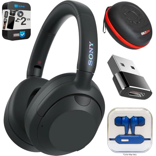 ULT WEAR Wireless Headphone + Travelocity In-Ear Headphone + Hard Case + Type C Adapter + CPS 2 Year Extended Protection