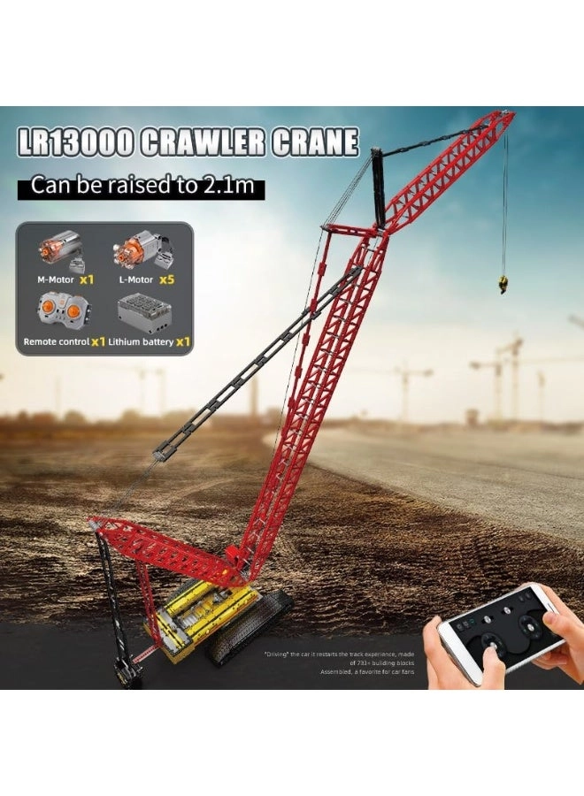 mould king 17015 Technology Crawler Crane - RC with Motors