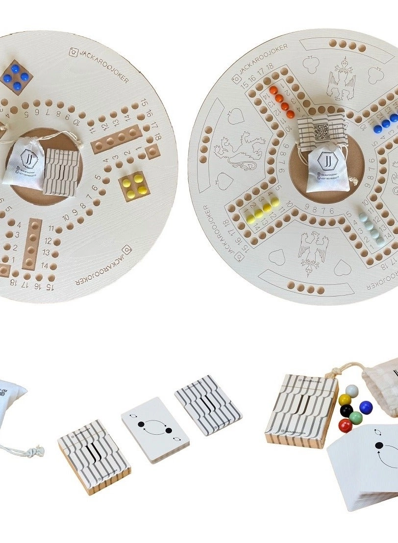 Double-Sided Foldable Board Game - 51 cm Premium Set