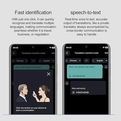 AI Translation Smart Glasses - 100 Languages Bt