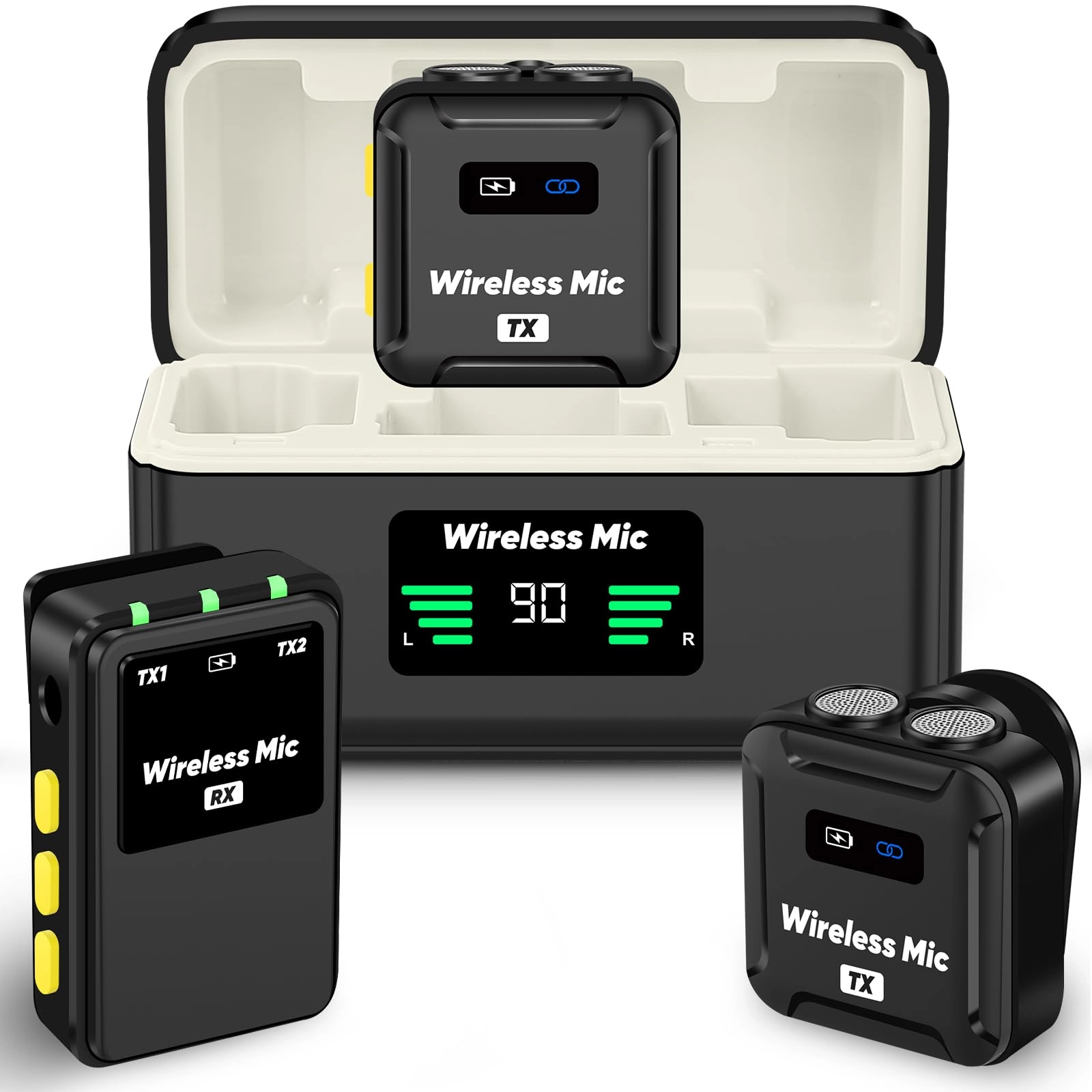 ecomxia WM567 - 2 TX + 1RX 2.4GHz