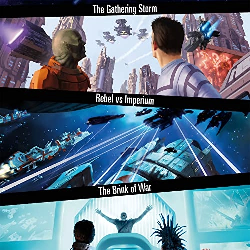 Race for the Galaxy: The Gathering Storm + Race for the Galaxy: Rebel vs Imperium + Race for the Galaxy: The Brink of War
