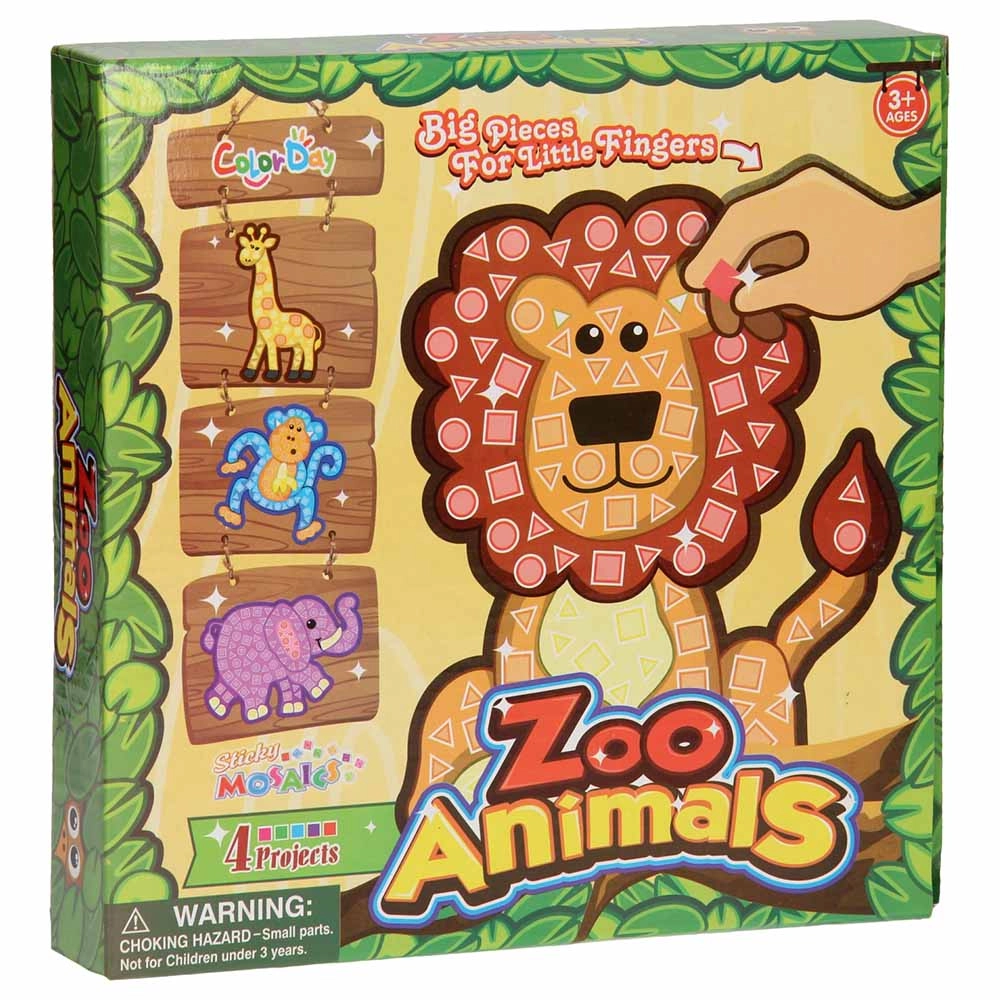 DIY Wild Animals Mosaic Sticker - Wild Animals 700+ pieces