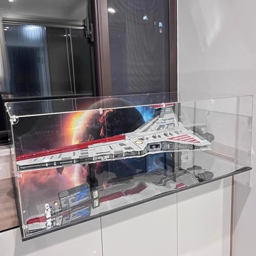 Acrylic Display Box for LEGO 75367 Republican Assault Cruiser Model - Acrylic