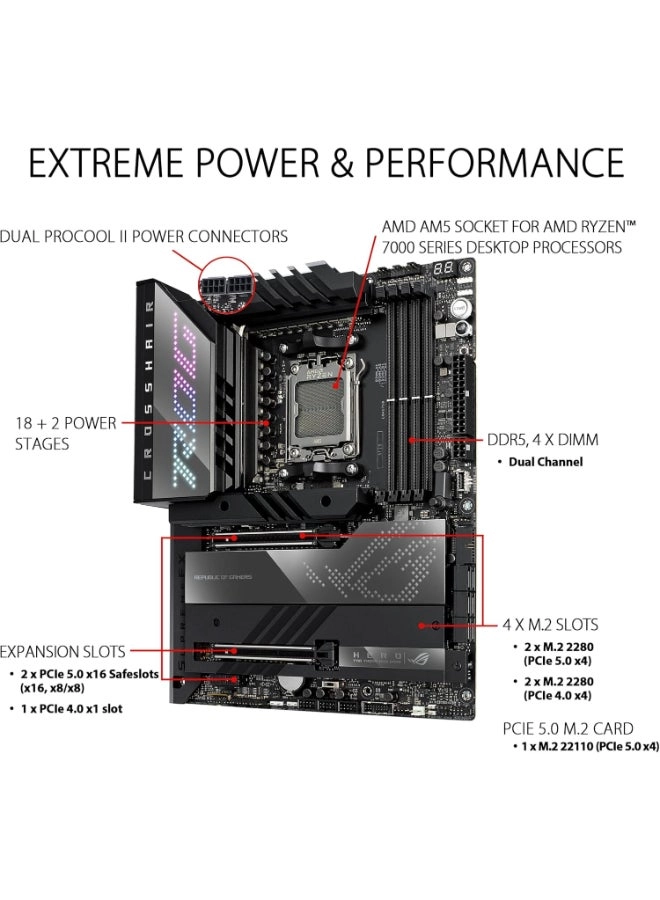 Crosshair X670E Hero - AM5 DDR5