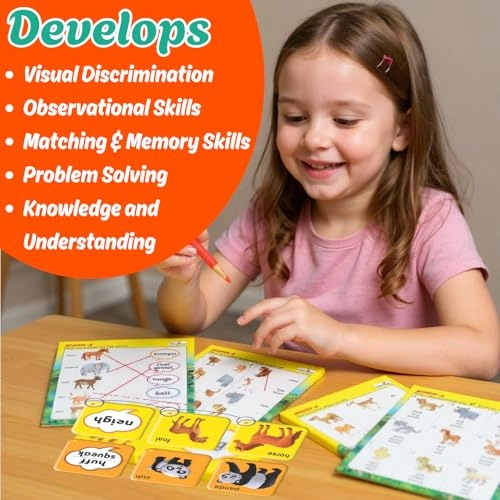 Animals Their Babies & Sounds - 4 years and up 63 pieces