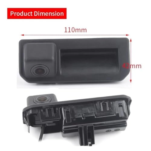 Reverse car rear view camera - Night vision Wired 720 x 540 pixels