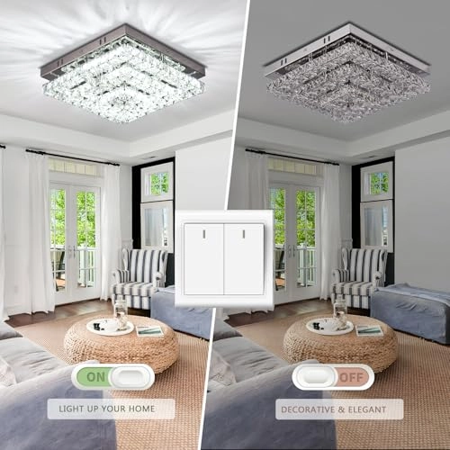 Crystal Chandelier - 6500K