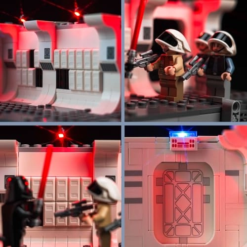 LED Light Set for LEGO Boarding The Tantive IV 75387 - Copper 5V