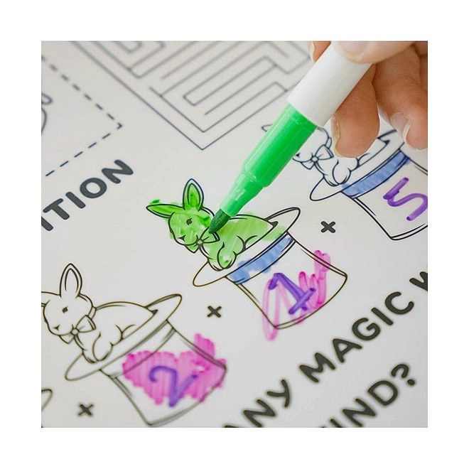 Reusable Silicone Coloring Mat - 3 Years+
