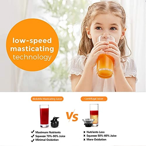 Slow Juicer - 200 watts 400 Milliliters