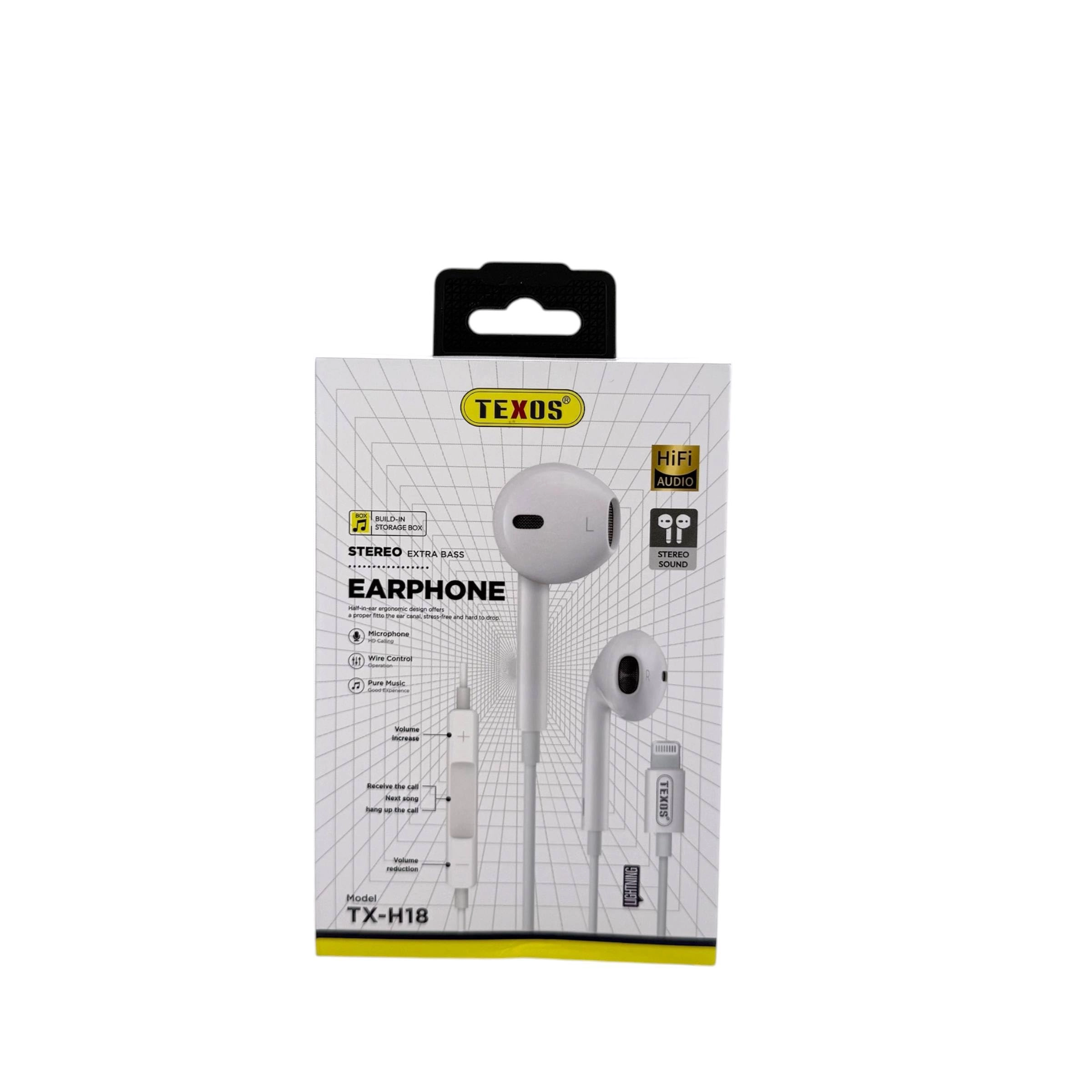 TEXOS TX-H18 Wired Earphone