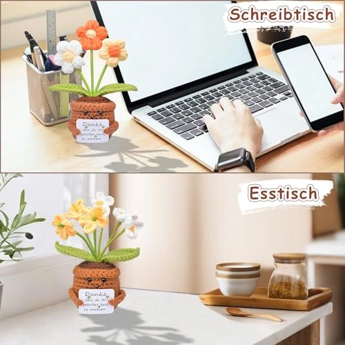 Positive Pocket Hug Flower - 5 x 4 x 1.62 cm