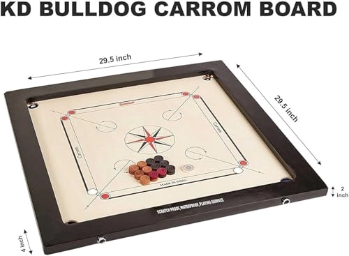 Carrom Board - Ply Wood 24mm BullDog