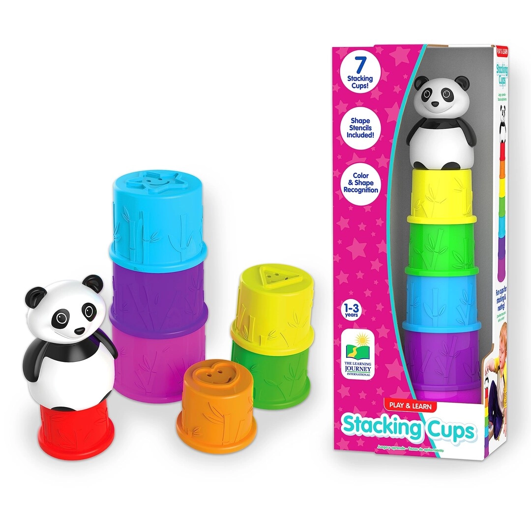 MZA STORES Play & Learn Stacking Cups - 12+ months