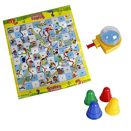 Snakes&Ladders - 2-4 Players Plastic