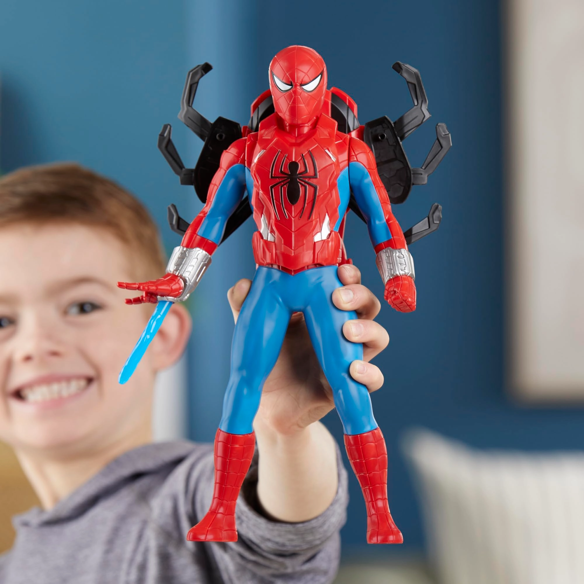 Spider-Man - Comic, Movie, Superhero, Tv Show - THWIP BLAST SPIDERMAN - 4+ Years 1