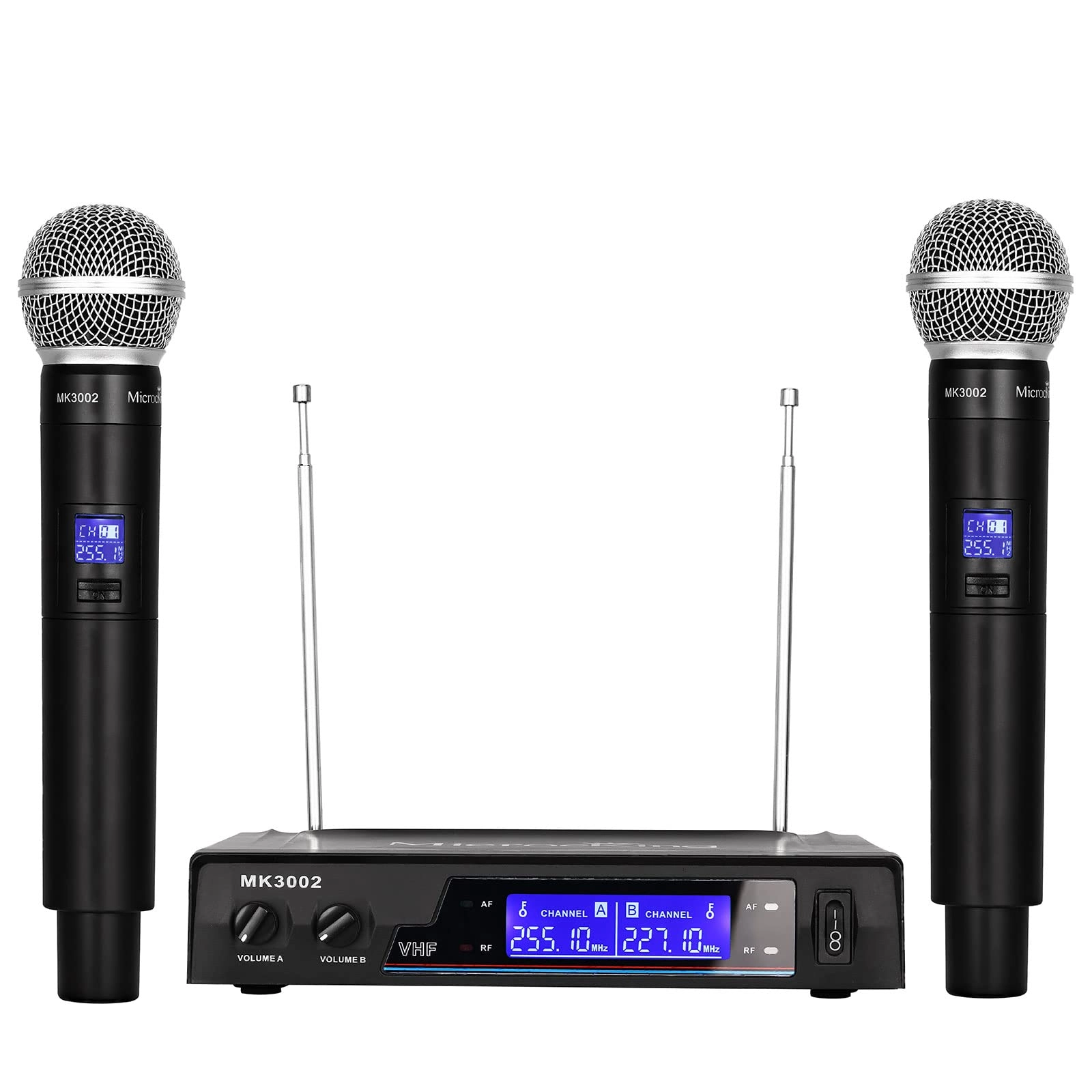 MicrocKing MK3002-2 - 2 wireless microphone VHF