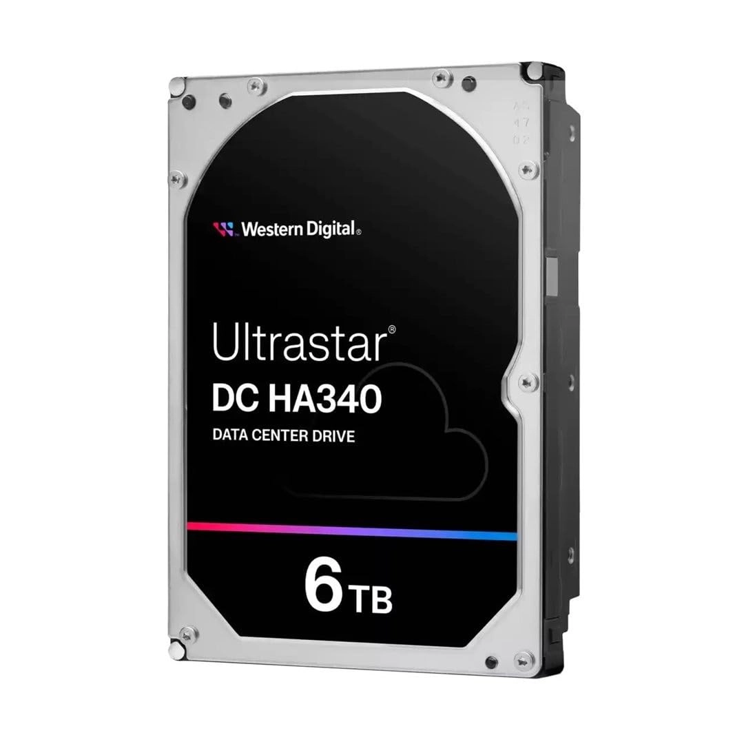 Western Digital Ultrastar DC HA340 3.5" 7200rpm 256MB SATA 6Gb/s (0B47077) - 6TB