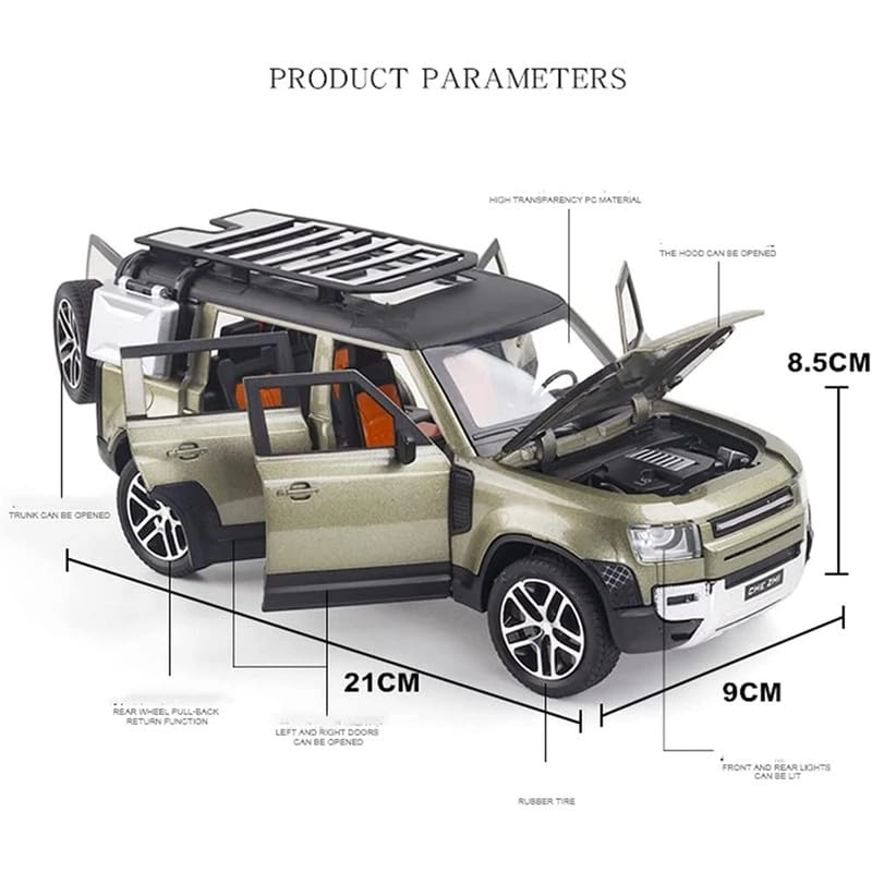 Land Rover Defender - 1:24 1pcs