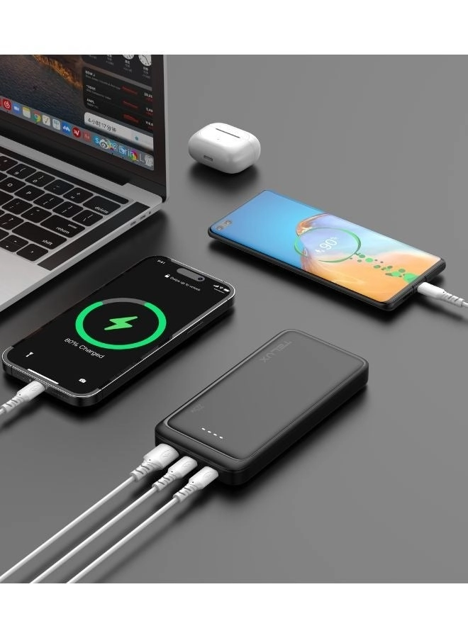 TX.VOLTX.PBVX10.BK - 10000 mAh 20 Watts Fast charging