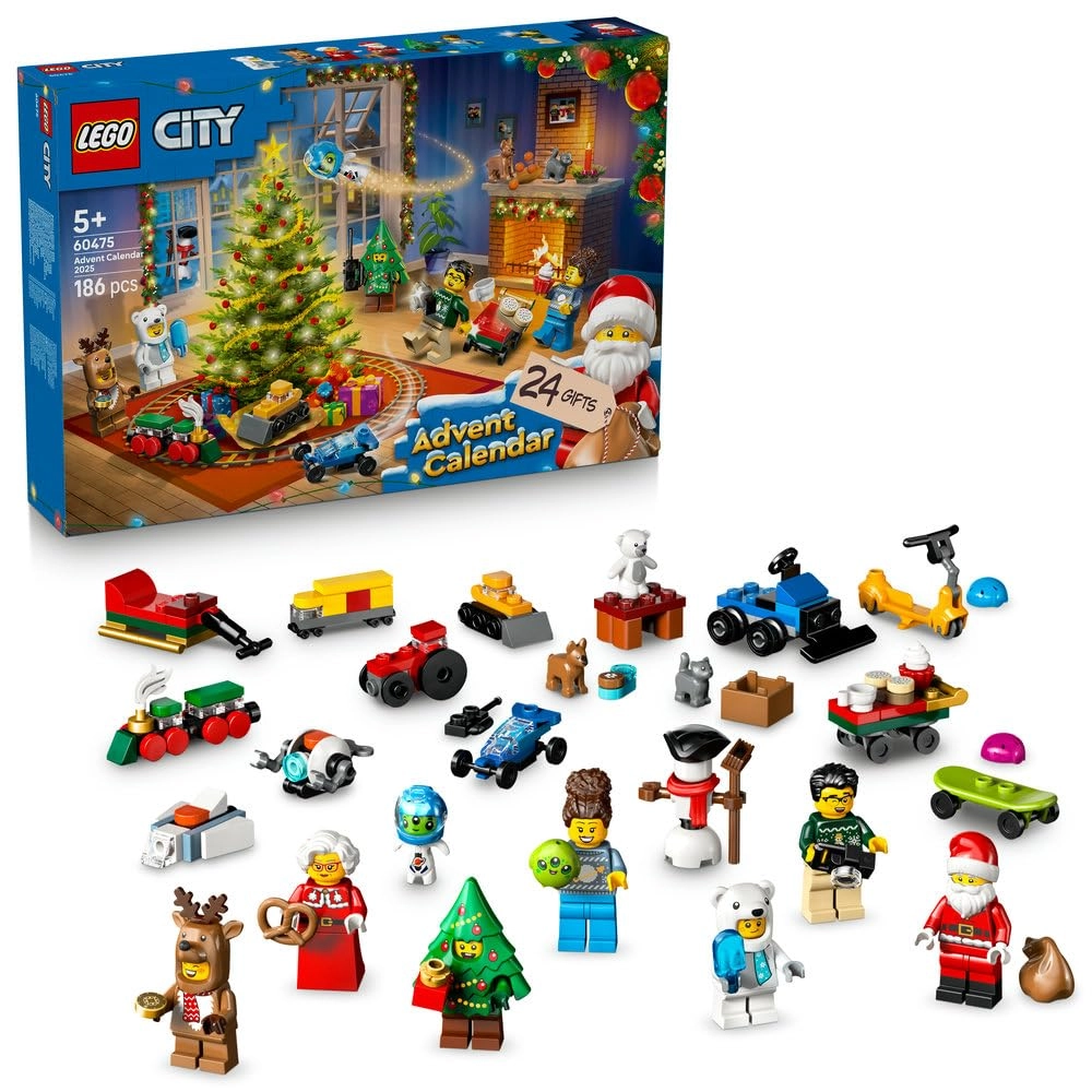 City Advent Calendar 2025 (60475) - 24 Surprises 5+ Years