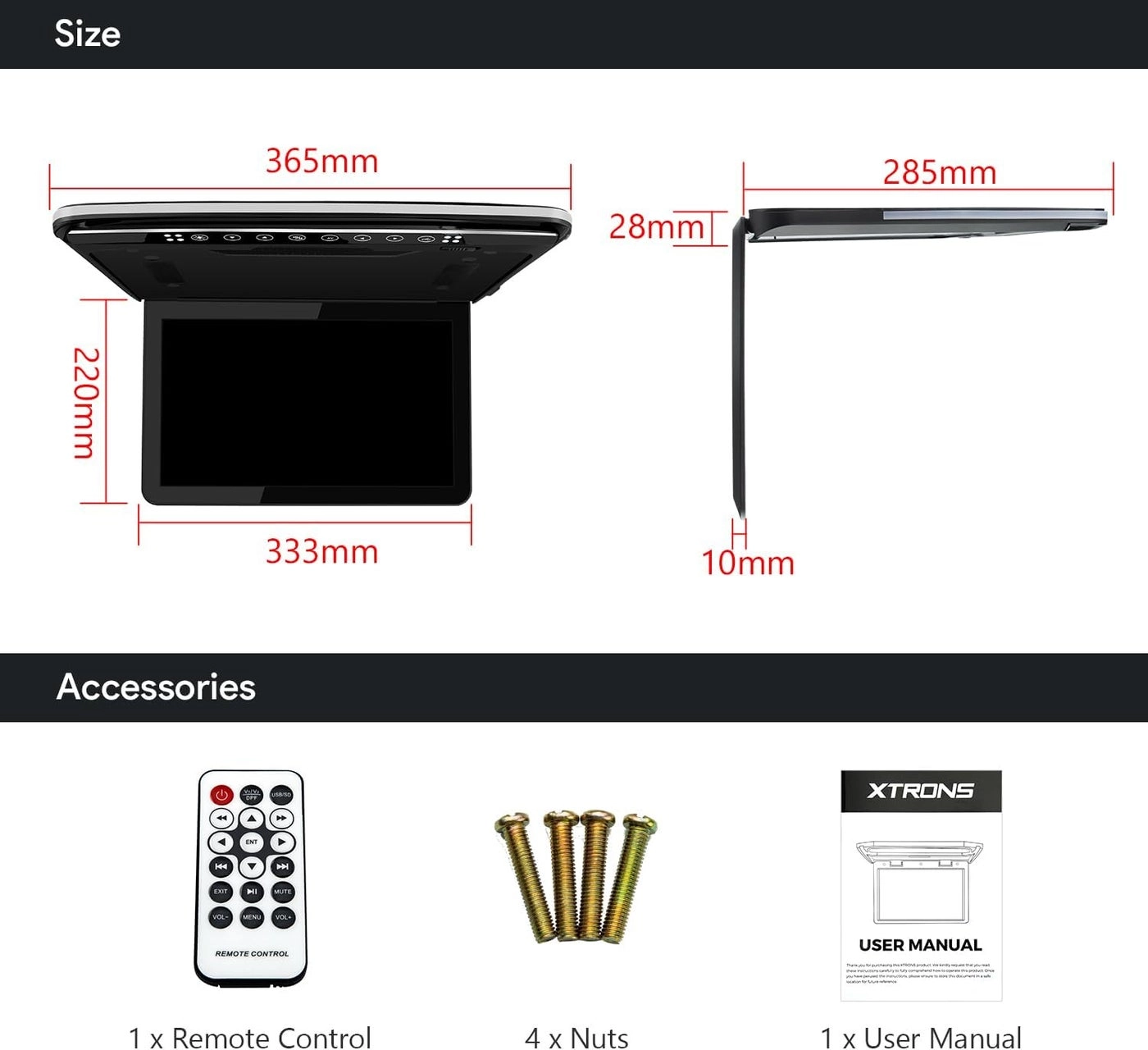 CM136HD - 13.3 Inches
