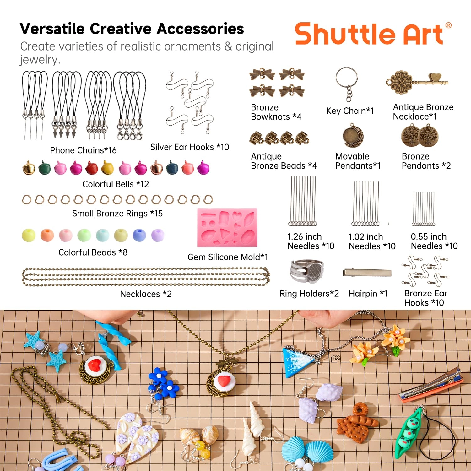 Polymer Clay - 60 pieces
