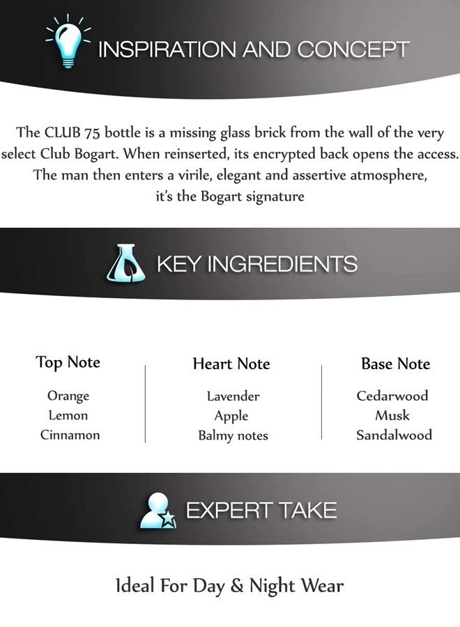 Club 75 Eau de Toilette 3.33 Ounce