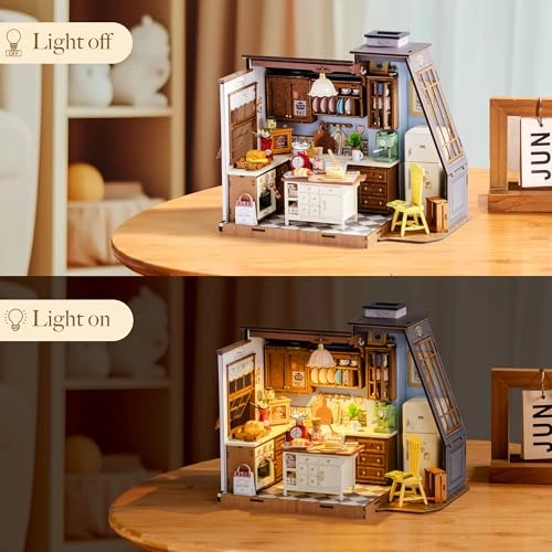DIY Miniature Dollhouse Kit - Halloween/Christmas 1:20
