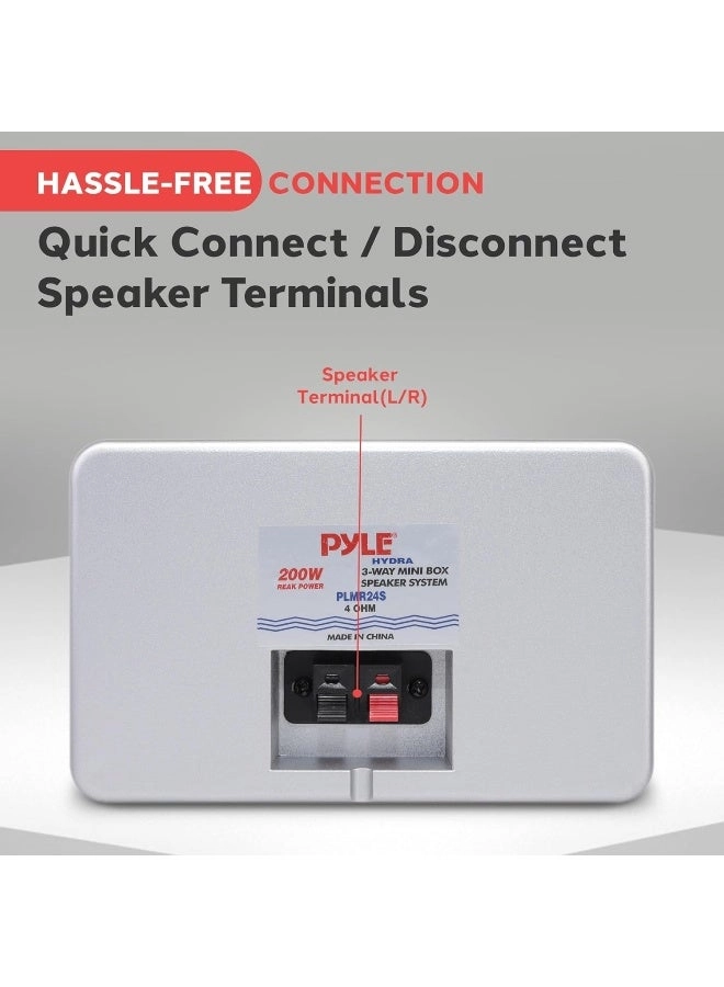 Waterproof Marine Speakers - 3.5" 200 Watt