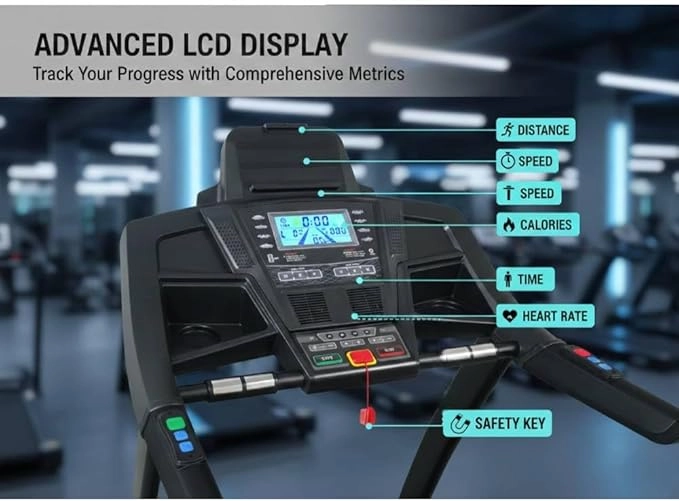 Electric Treadmill - 6.0HP