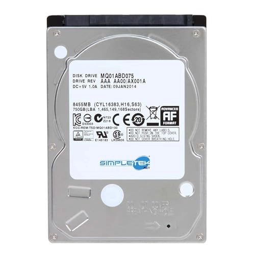 MQ01ABD075 2.5" 5400rpm 8MB SATA (SIM - ART - 3735) - 750GB