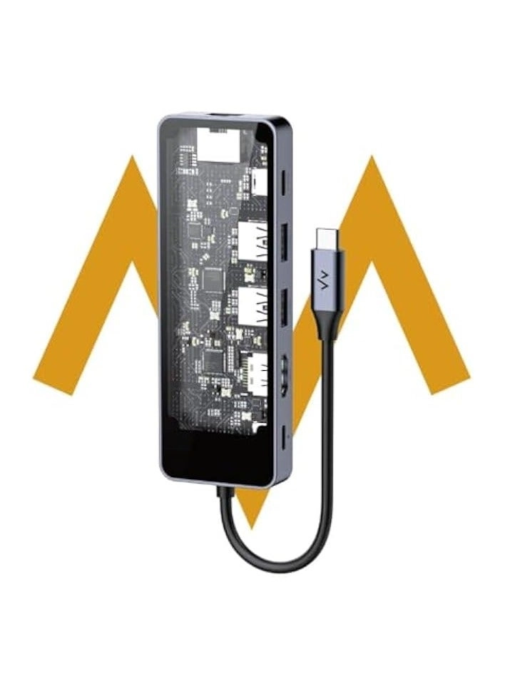 USB C Hub - 6-in-1 4K HDMI USB 3.0