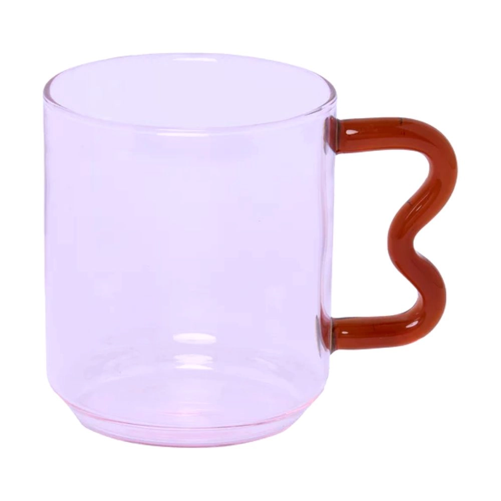 PRICKLY PEAR Decor Curve Glass Mug