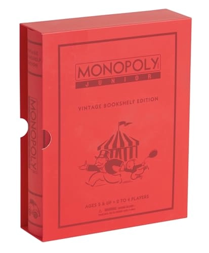 Monopoly Junior: Vintage Bookshelf Edition