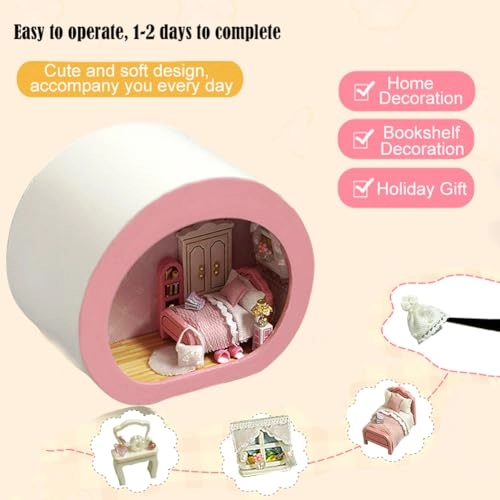 DIY Miniature House Kit - Bakery Shop